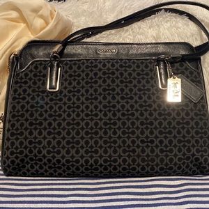 COACH Handbag with Original Bag with Care Instructions